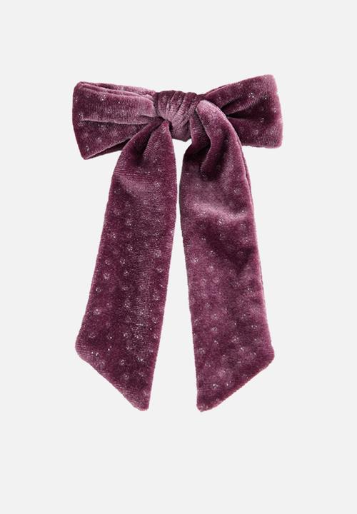 MANGO - Hairclip PINK - Pink
