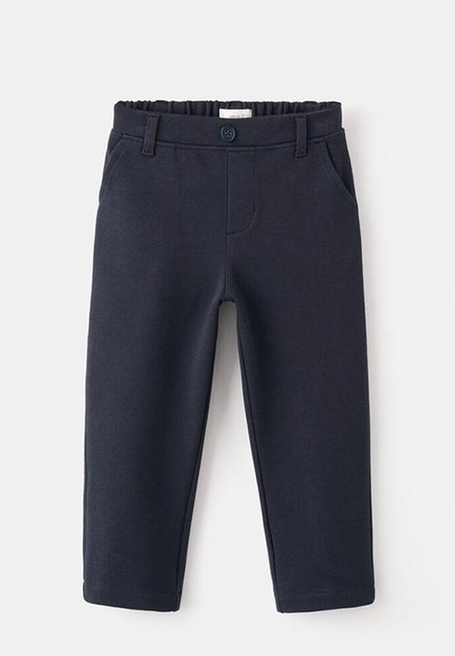 MANGO - Trousers sarriab - Navy