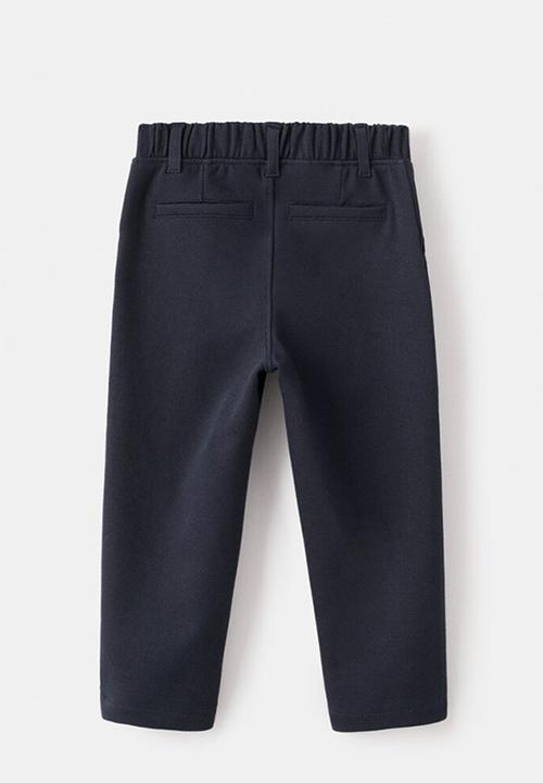 MANGO - Trousers sarriab - Navy