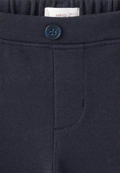 MANGO - Trousers sarriab - Navy