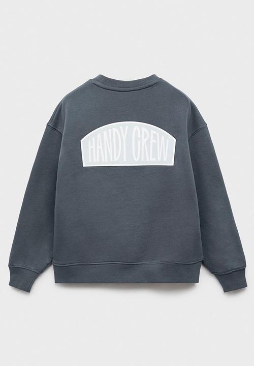 MANGO - Sweatshirt crew - dark grey