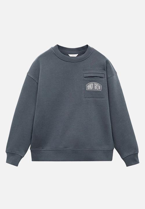 MANGO - Sweatshirt crew - dark grey
