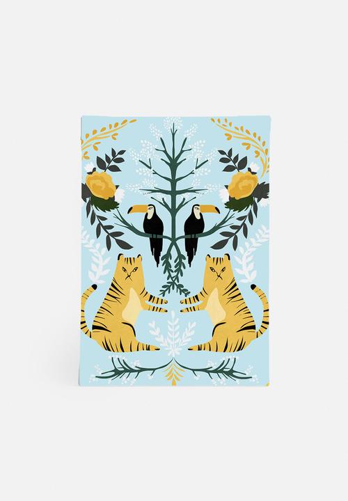 Amalia Restrepo - Lions and tucans