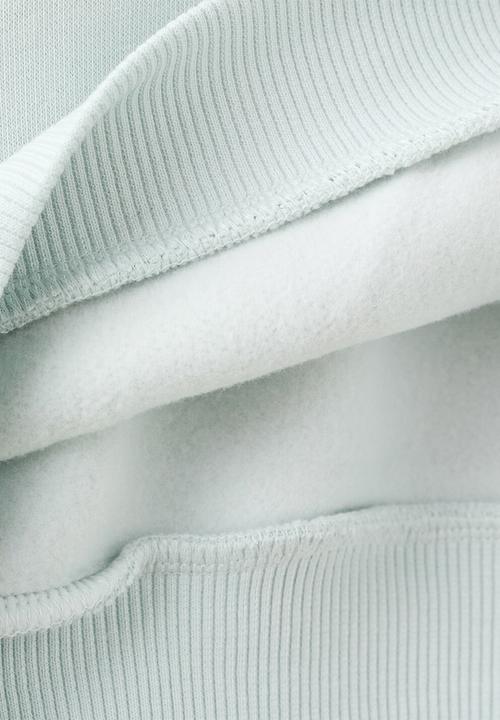 MANGO - Sweatshirt should - Turquoise / Aqua