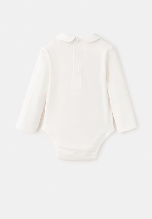 MANGO - Bodysuit TEAM - Natural
