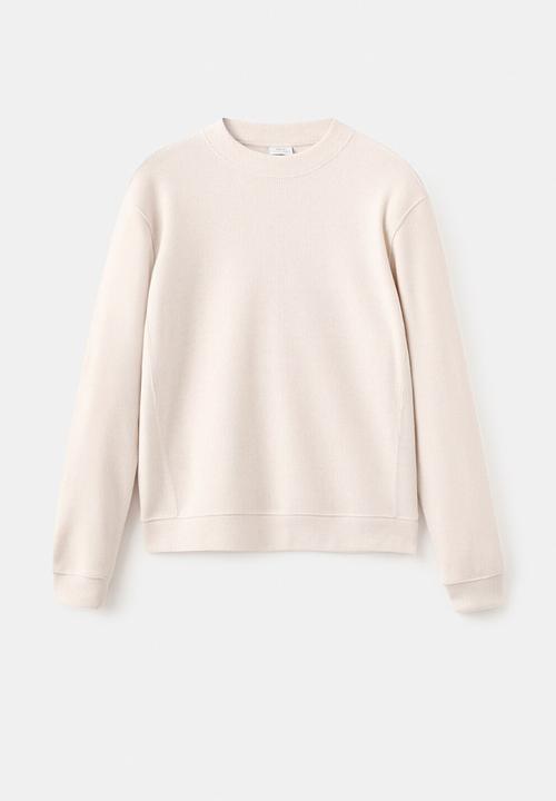 MANGO - Sweatshirt besalu - Light Beige