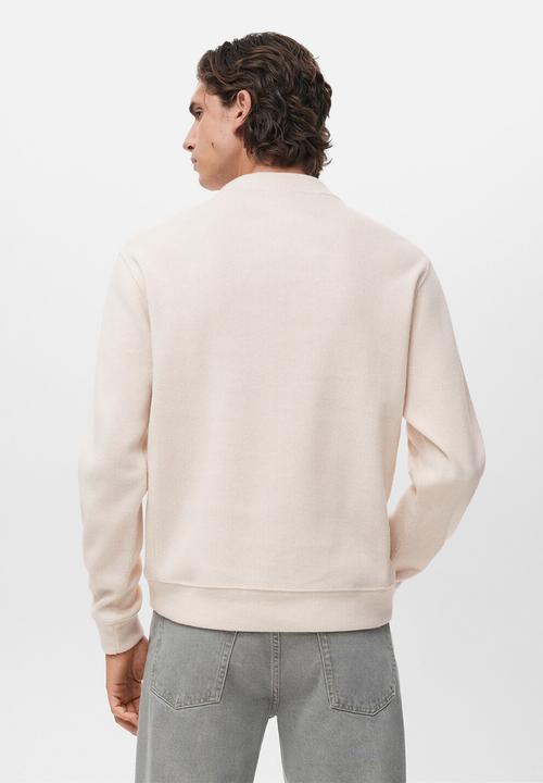 MANGO - Sweatshirt besalu - Light Beige