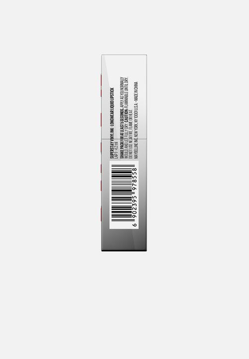 Maybelline - Superstay Vinyl Ink Racing Lipstick – 305 Sp Race