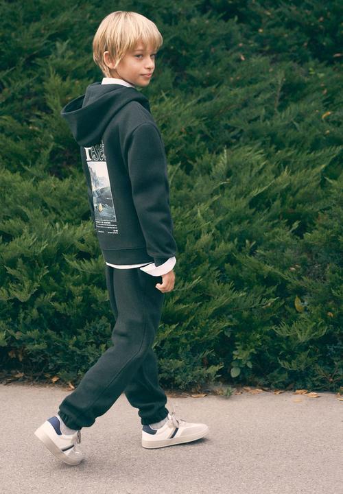 MANGO - Joggers ZIPSOFT - Dark Green