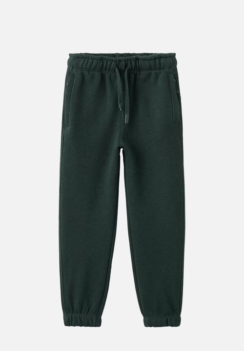 MANGO - Joggers ZIPSOFT - Dark Green