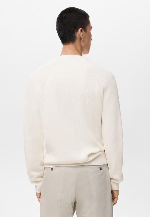 MANGO - Cardigan Hodei - Off white