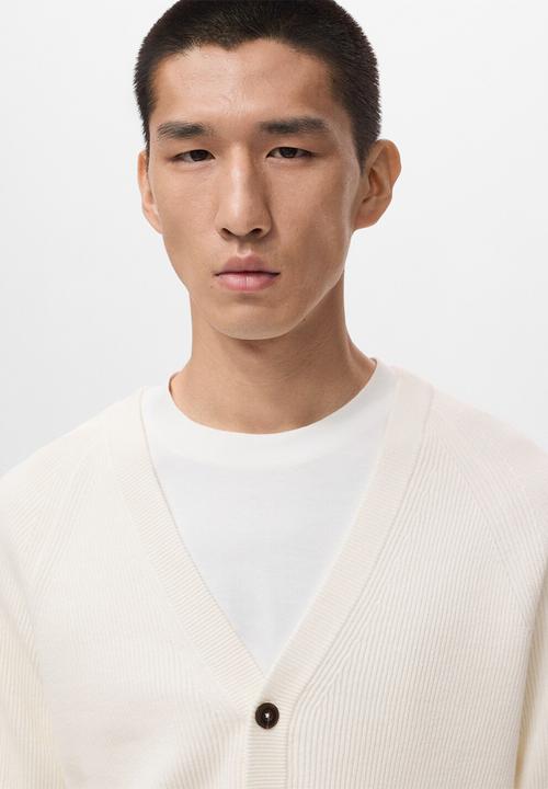 MANGO - Cardigan Hodei - Off white