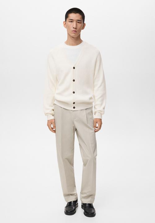 MANGO - Cardigan Hodei - Off white