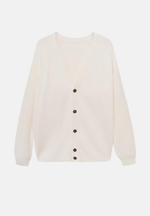 MANGO - Cardigan Hodei - Off white