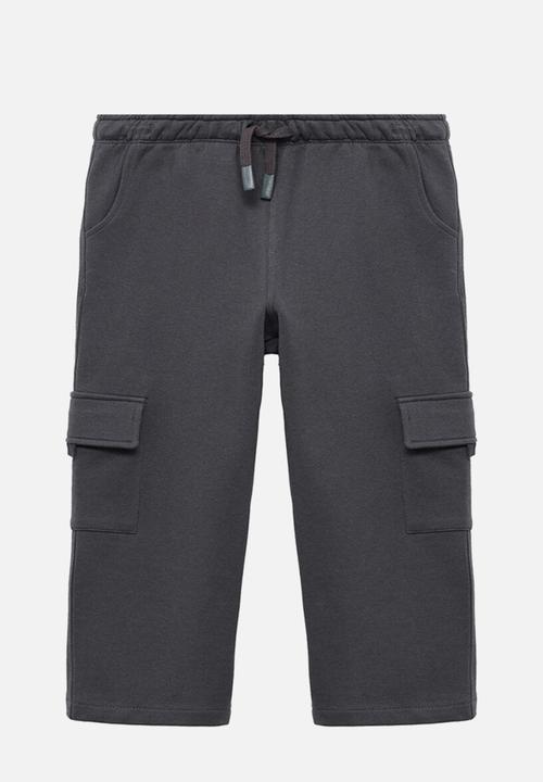 MANGO - Joggers safari - charcoal