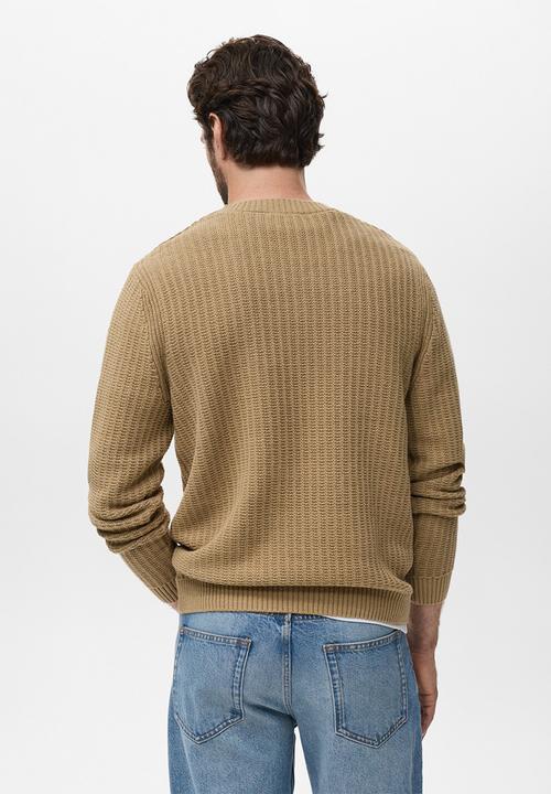 MANGO - Sweater Rioja - Beige