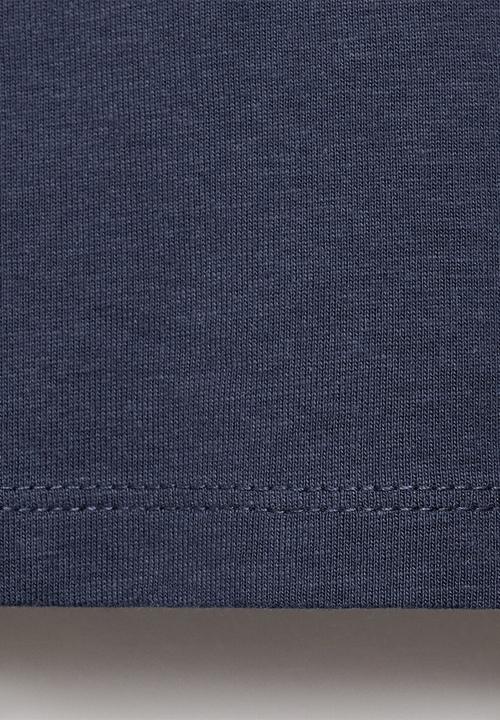MANGO - T-Shirt CITIES - Navy