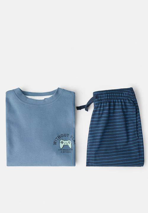 MANGO - Pyjama PLAY - Dark Blue