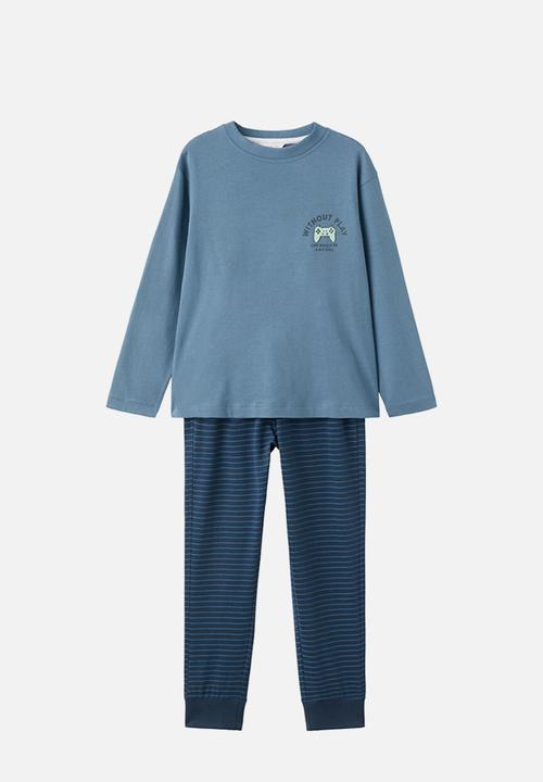 MANGO - Pyjama PLAY - Dark Blue