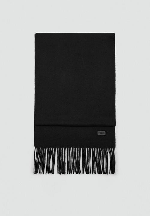 MANGO - Scarf Basica - Black