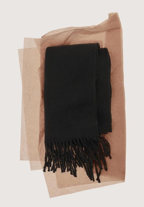 MANGO - Scarf Basica - Black