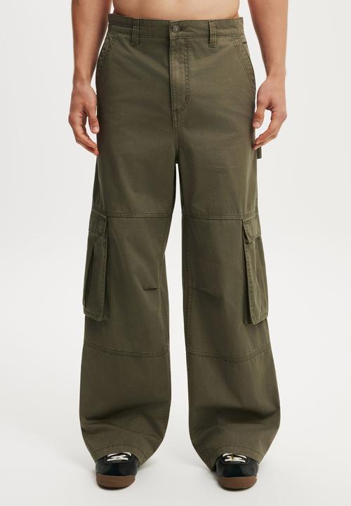 Super Baggy Cargo Pant - Military 1