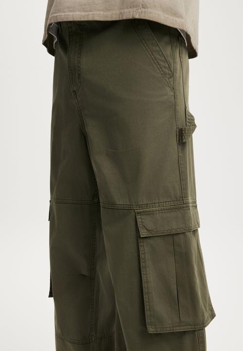 Super Baggy Cargo Pant - Military 1