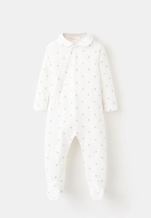 MANGO - Pijama Completo - Natural
