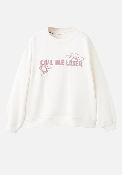 MANGO - Sudadera - Natural