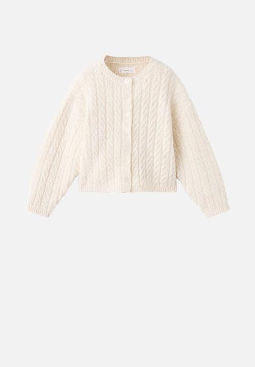 MANGO - Cardigan CLAIRE - Light Beige