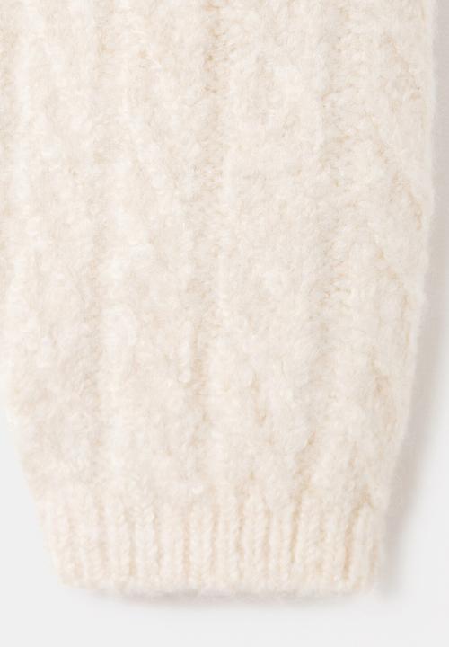 MANGO - Cardigan CLAIRE - Light Beige