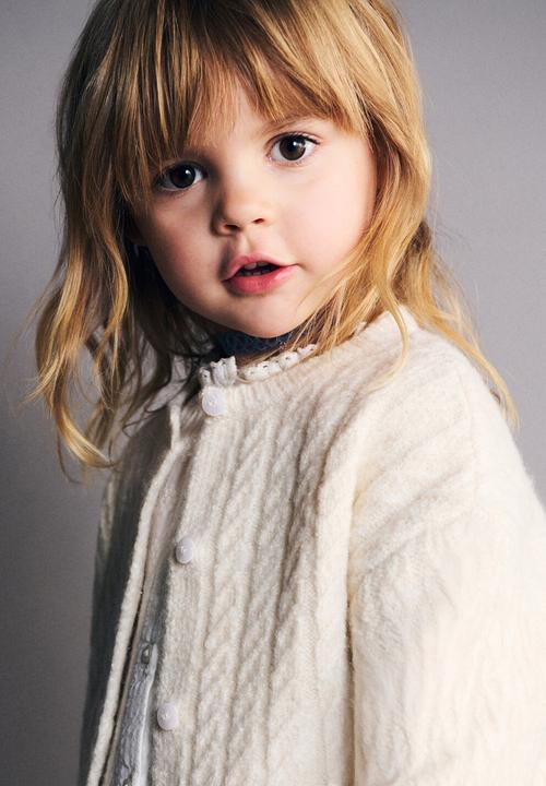 MANGO - Cardigan CLAIRE - Light Beige