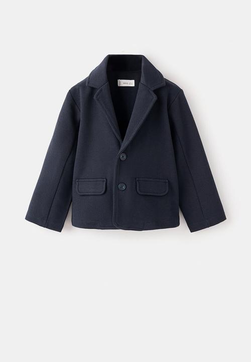 MANGO - Jacket Raibs - Navy