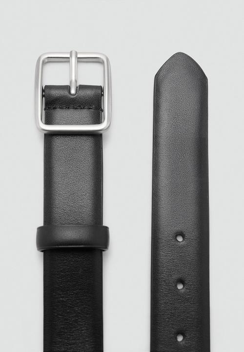 MANGO - Belt TITANUCK -  Black