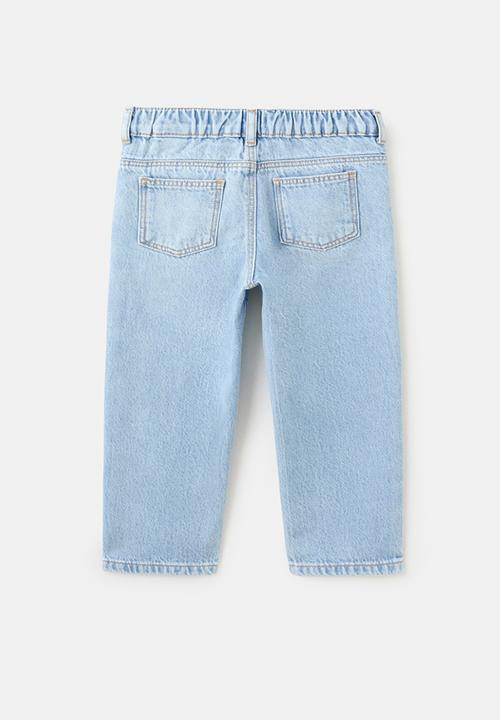 MANGO - Jeans UTILITYB - Open Blue