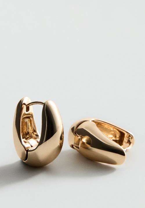 MANGO - Simon earrings - gold