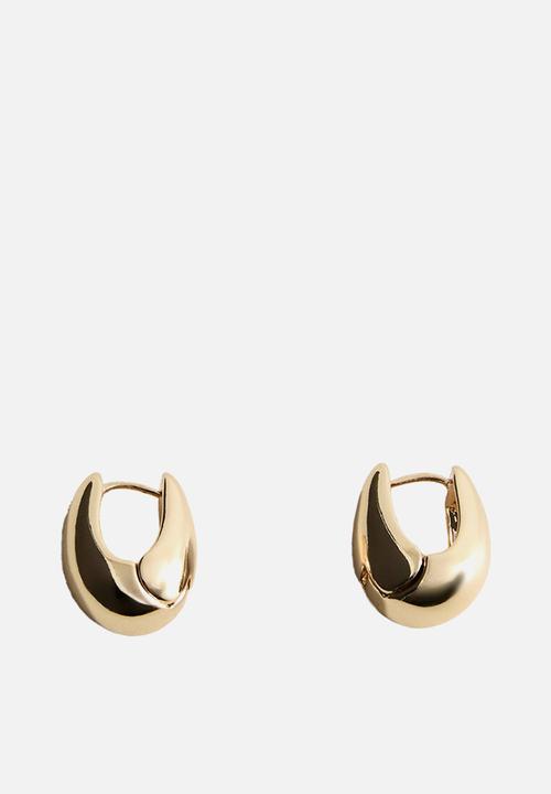 MANGO - Simon earrings - gold