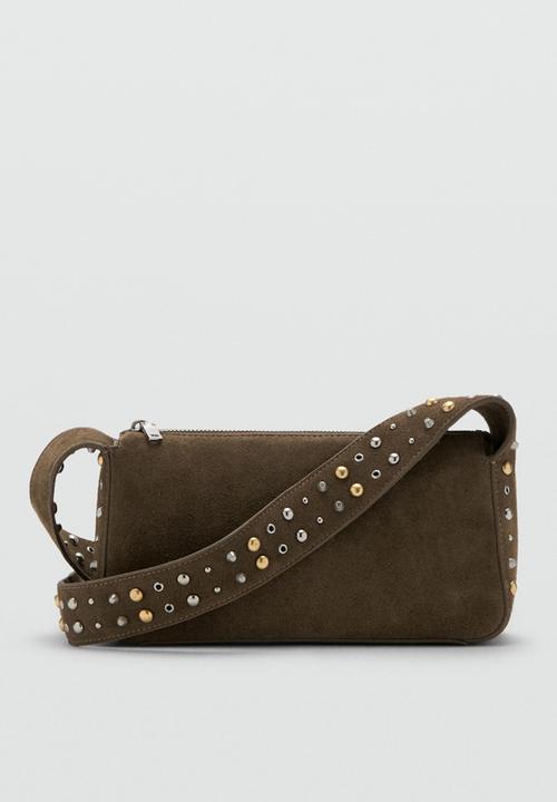 MANGO - Indira crossbody bag - khaki