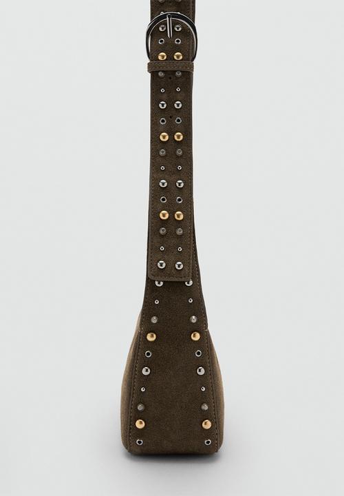 MANGO - Indira crossbody bag - khaki