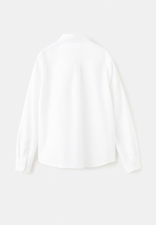 MANGO - Camisa - White