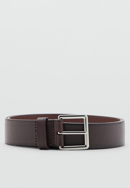 MANGO - Belt Como - Brown