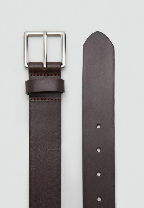 MANGO - Belt Como - Brown