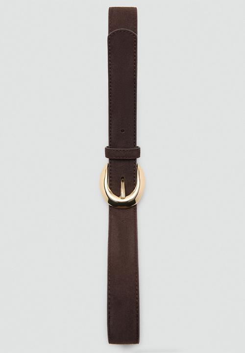 MANGO - Maya belt - brown