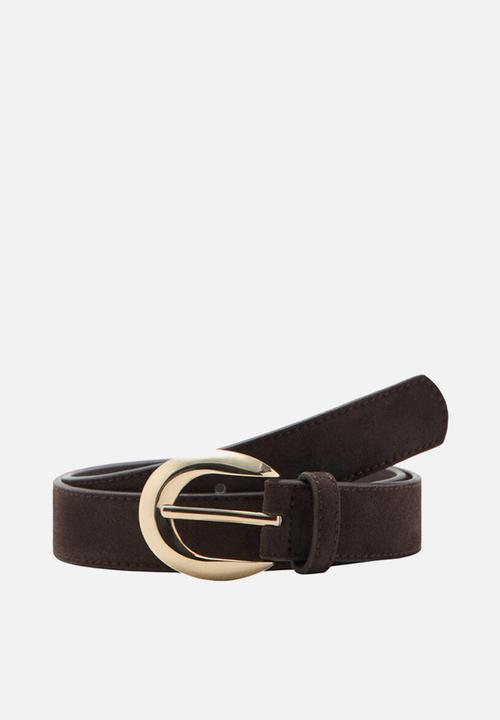MANGO - Maya belt - brown