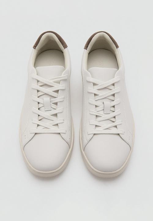 MANGO - Metrolea sneaker - white leather