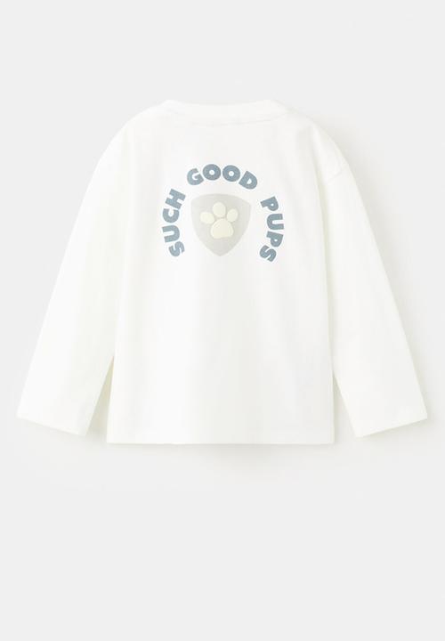 MANGO - T-Shirt PAWCHASE - Natural