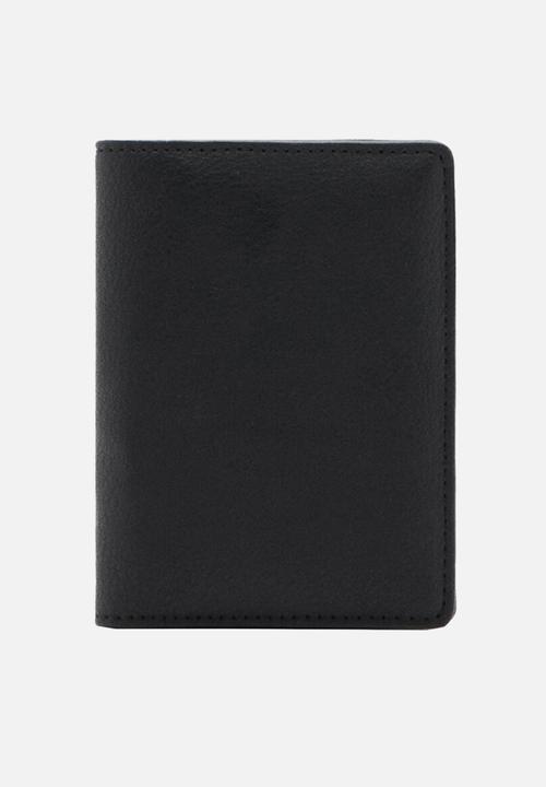 MANGO - Card Holder Duuble -Black - Black