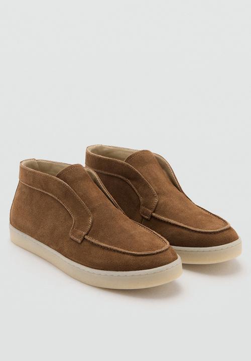 MANGO - Easyboot ankle boot - brown leather