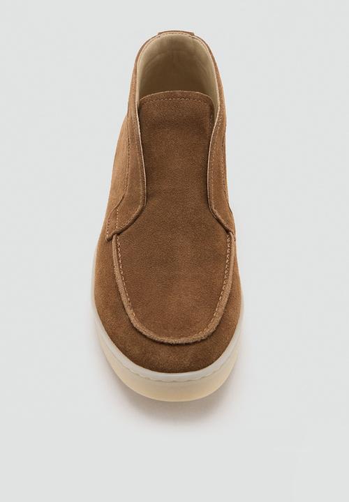 MANGO - Easyboot ankle boot - brown leather