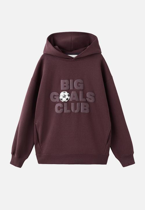 MANGO - Sweatshirt DGOALS - Dark Red